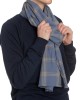 The Alex Lehr Scarf in Cloud Plaid Flannel