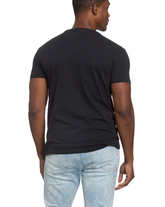 Raw Edge Tee Dark Navy