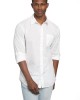 Men's Poplin White Shirt