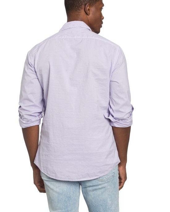 Men's Poplin Lavender Shirt