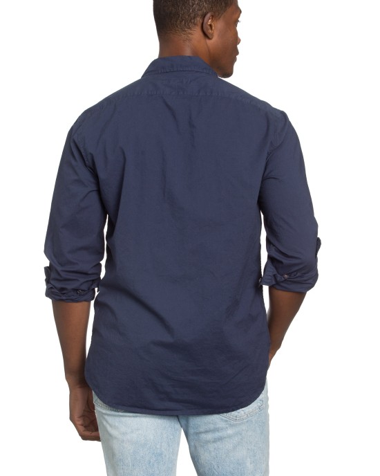 Men's Poplin Navy Shirt