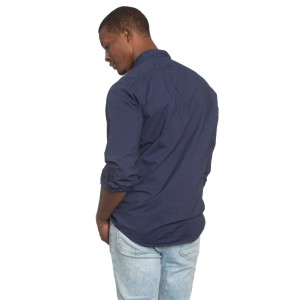 Men's Poplin Navy Shirt