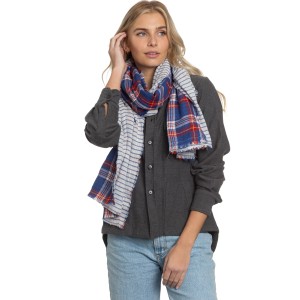 The Alex Lehr Scarf in Laguna Plaid Flannel