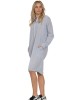 Monet Dress in Light Grey Voile