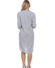 Monet Dress in Light Grey Voile