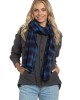 The Alex Lehr Scarf in Pacific Blue Plaid