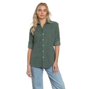 Summerland Moss Cord Shirt