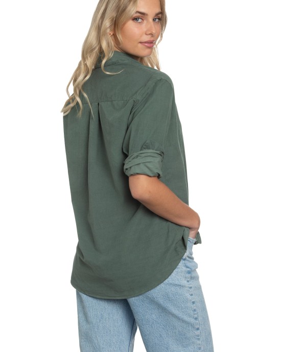 Summerland Moss Cord Shirt