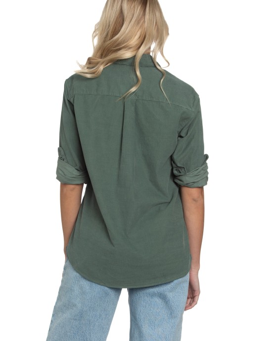 Summerland Moss Cord Shirt