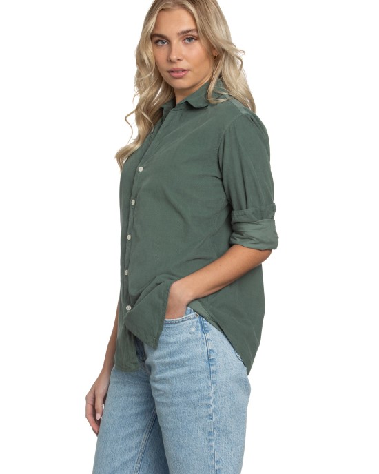 Summerland Moss Cord Shirt