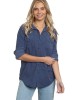 Western Shirt Blue Cord