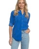 Western Shirt Peri Blue Cord