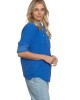 Western Shirt Peri Blue Cord