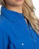 Western Shirt Peri Blue Cord